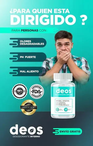 Desodorante DEOS – Protección y frescura todo el día