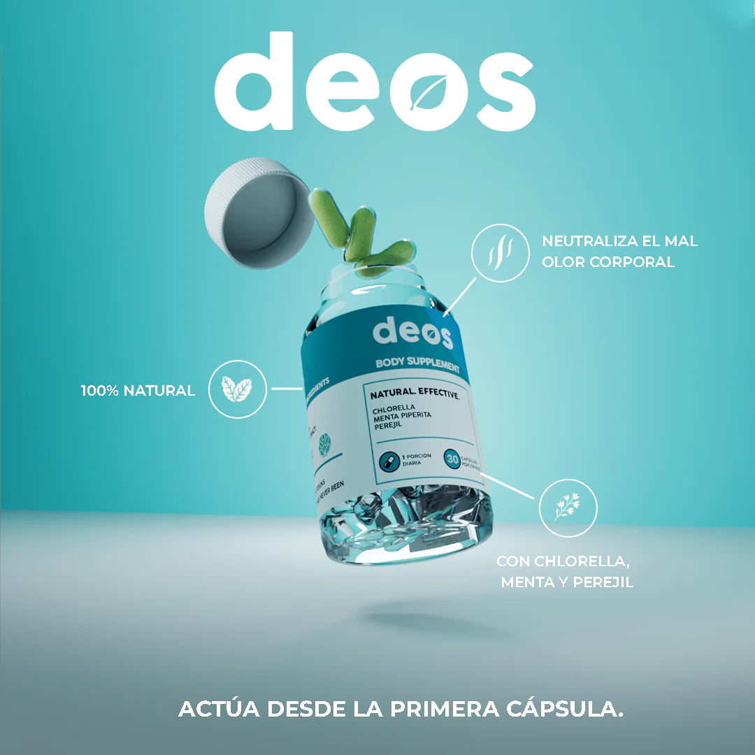 Desodorante DEOS – Protección y frescura todo el día